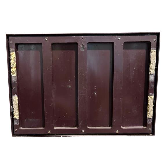 Vintage 1957 SCHLITZ “On Draught” 3D Beer That Made Milwaukee Famous Bar Sign - Picture 13 of 14